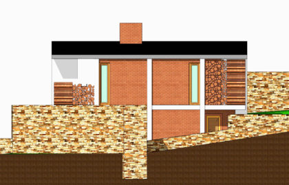 architekt architektonická studie návrh interiér stavba dům projekt