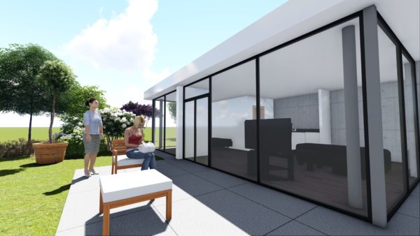 architekt dům pro děti nebo babičku
